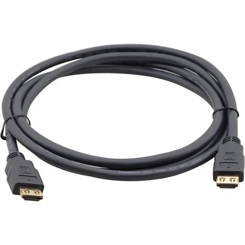 Kramer 97-0101006 C-HM/HM-6 Premium High-Speed HDMI (M-M) Cable, K-Lock Connectors, 4K at 60Hz (4:4:4) Resolution, 6'