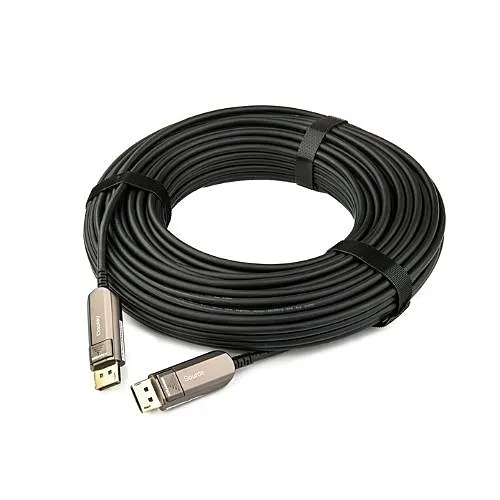 Kramer CP-AOCDP/UF Active Optical DisplayPort Cable, Plenum Rated, 50'