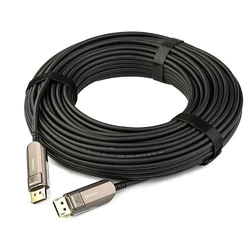 Kramer CP-AOCDP/UF Active Optical DisplayPort Cable, Plenum Rated, 164'