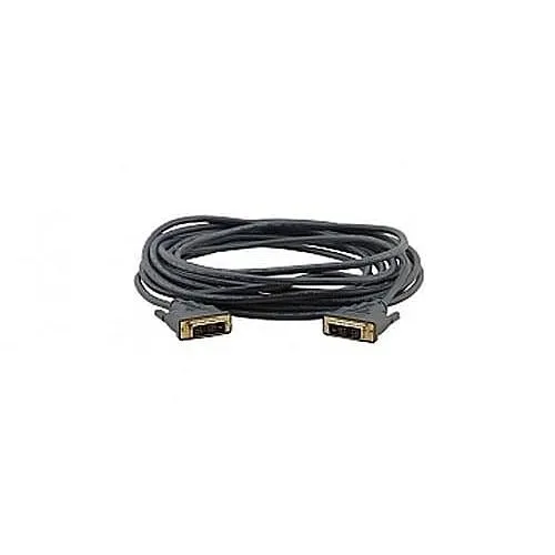 Kramer C-MDM-MDM-15 Flexible DVI Single Link Copper Cable, 15', Black