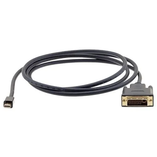 Kramer C-MDP-DM-6 Mini DisplayPort Male to DVI-D Male Cable, 6', Black