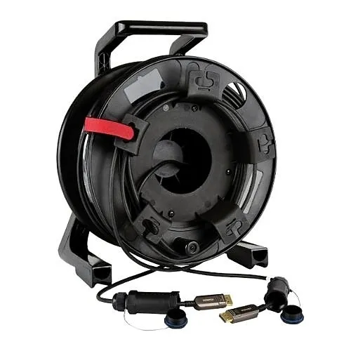 Kramer CRS-PlugNView-DP-66 Active Optical Armored 8K DisplayPort Cable, 66'