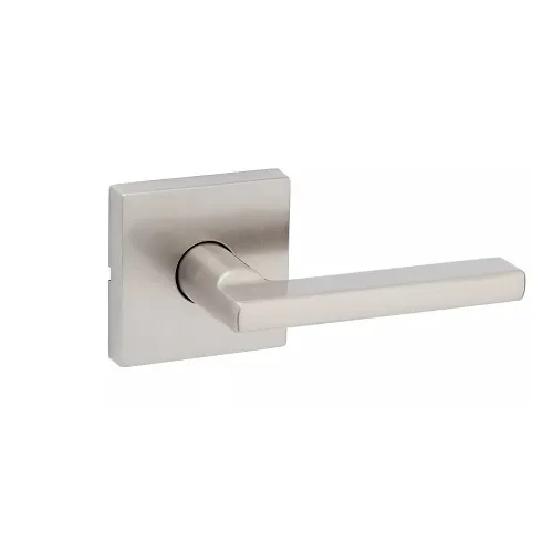 Kwikset 97200-852 Signature Series Indoor Halifax Square Lever Hall / Closet, Satin Nickel