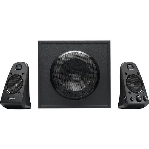 Logitech 980-000402 Z623 THX Certified 2.1 Speaker System, 200W RMS Power, Deep Bass, Black