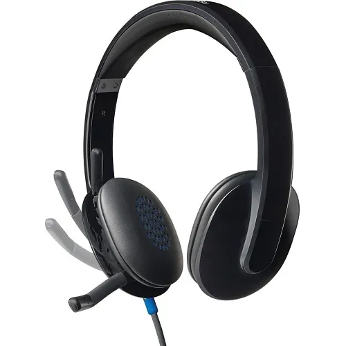 Logitech 981-000510 USB Headset H540 with High-Quality Audio for Communication and Multimedia Use