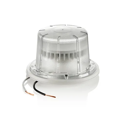 Leviton 9850-LED LED Ceiling Keyless Lampholder with GU24 LED Lamp and Guard