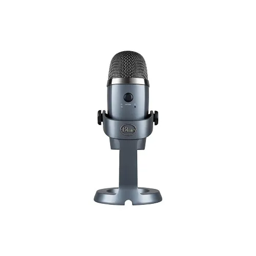 Logitech 988-000088 Yeti Nano Dual-Pattern USB Microphone with BLUE VO!CE, Shadow Grey