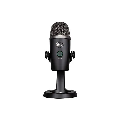 Logitech 988-000400 YETI NANO Microphone, Compact USB, High-Quality Sound, Black