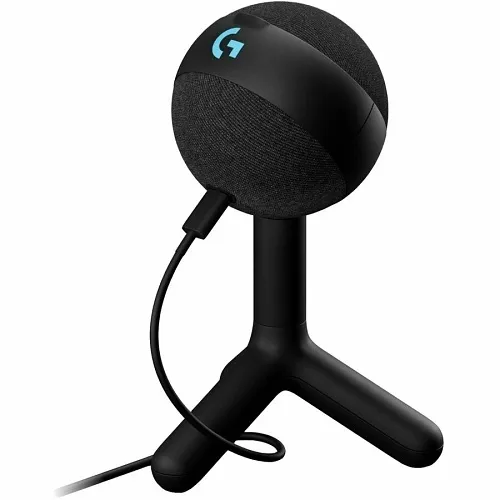 Logitech 988-000549 Yeti Orb Condenser RGB Gaming Mic with LIGHTSYNC, Black