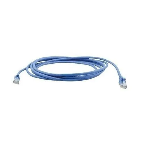 Kramer PC6-108-15 CAT6 UTP 250 MHz CM 4x2x24AWG Patch Cord, 15', Blue