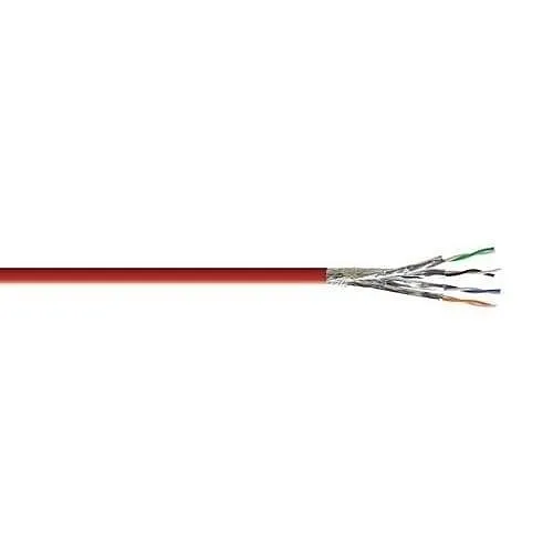 Kramer BCLS-45RD-5 CAT7 23AWG S/FTP 750 MHz Bulk Cable, 1640', Red