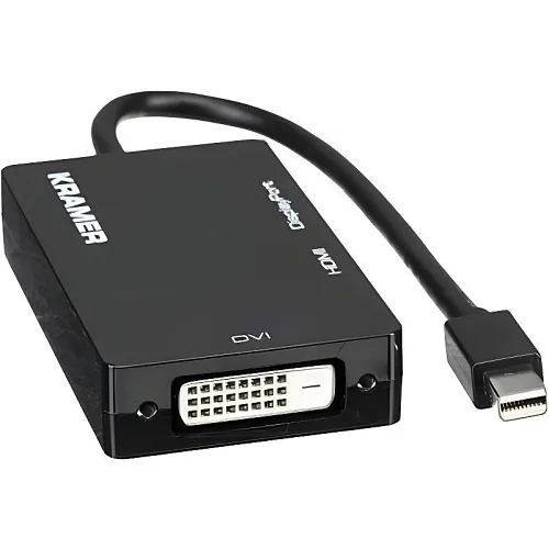 Kramer ADC-MDP/M3 Mini DisplayPort to DVI/HDMI Adapter