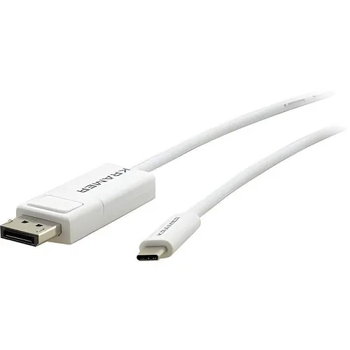 Kramer C-USBC/DPM USB Type-C Male to DisplayPort Male Cable, 6', White