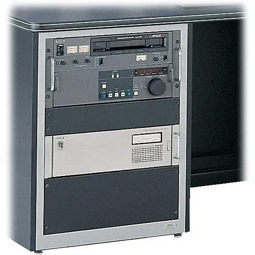 Winsted 99140 1.75" Blank Panel, 1U, Black