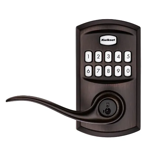 Kwikset 99170-002 11P SMT Tustin and Deadbolt Interior Pack, Right Handed, Deadbolt Keyed Both Sides, Featuring SmartKey for Signature Series 801 Handlesets, Venetian Bronze