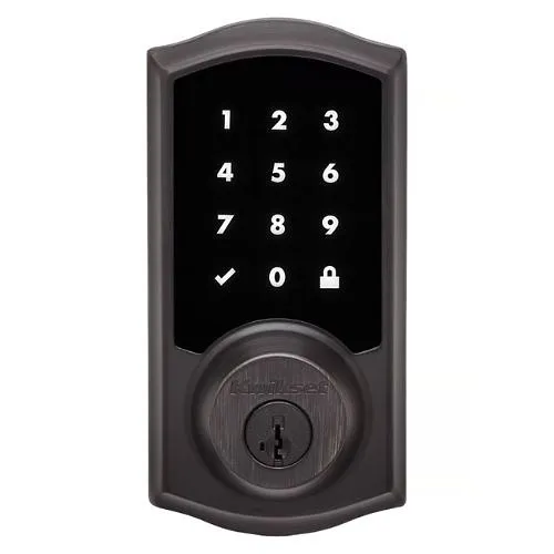 Kwikset 99180-002 Home Connect 918 Z-Wave LR Smart Lock, Traditional Style, Venetian Bronze
