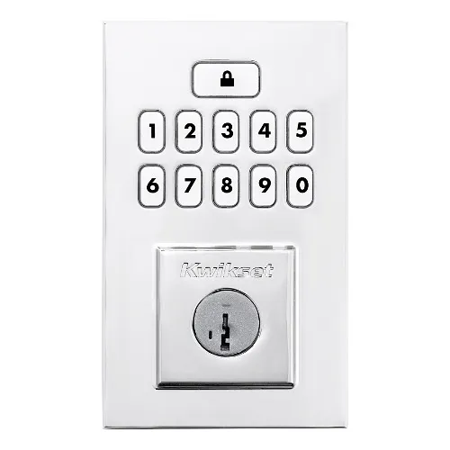 Kwikset 992600-005 Smartcode 260 Series Contemporary Electronic Deadbolt, Polished Chrome