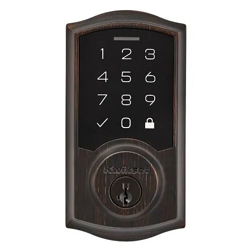 Kwikset 992700-003 270 SmartCode Traditional Electronic Deadbolt, Venetian Bronze