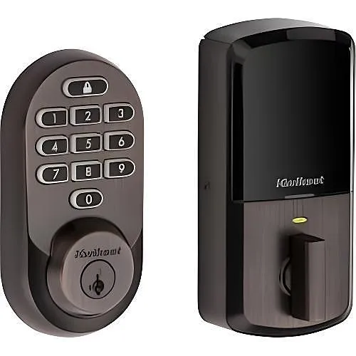 Kwikset 99380-002 Halo Smart Lock Keypad, Wi-Fi Enabled, Venetian Bronze