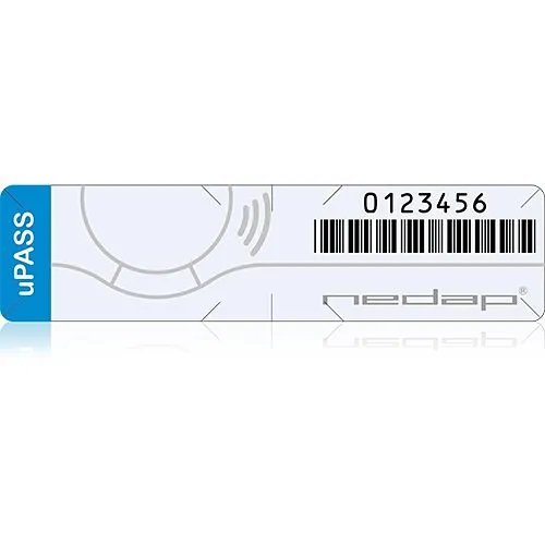 Nedap 9947418 uPASS Long-Range Vehicle Identification UHF Windshield Tag Wiegand, 26-Bit, (Replaces 9945946)