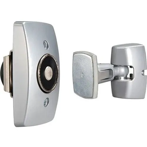 Norton Rixson 994M Electromagnetic Door Holder, Wall Mounted Adjustable Armature, Sprayed Black