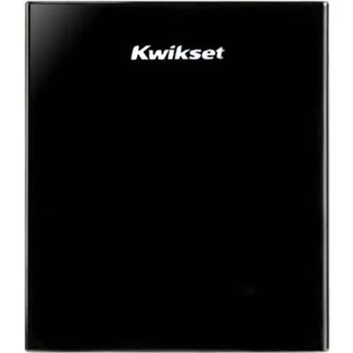 Kwikset 954 OBN ZW 15 Obsidian Keywayless Electronic Touchscreen Smart Deadbolt with Z-Wave Technology, Satin Nickel