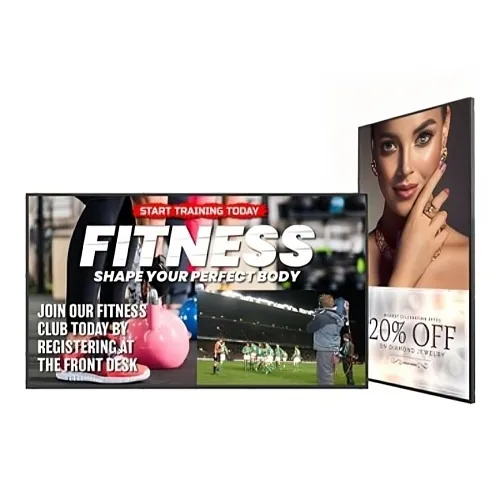 Planar 998-2655-01 ULTRARES P Series URP85 Digital Signage Display, 85" 4K LCD Display with Multi-Source Viewing