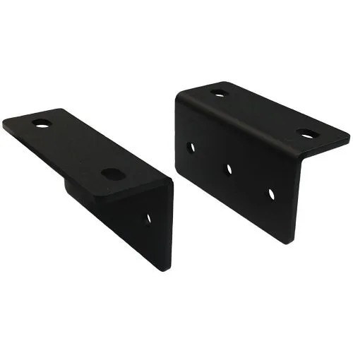 Vaddio Undermount Brackets for 1/2 Rack Unit Devices, Black (998-6000-005)
