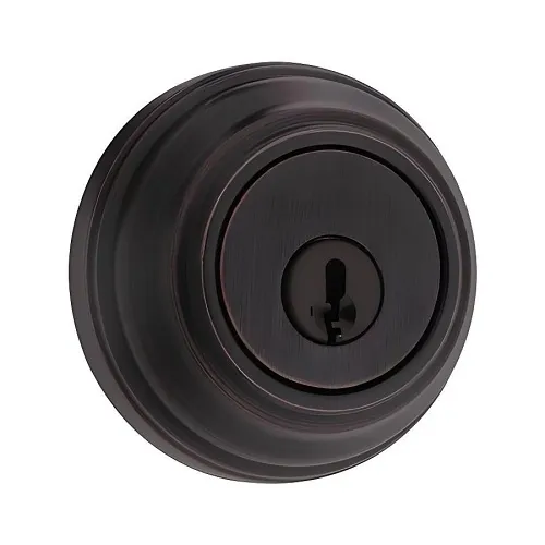 Kwikset 99800-119 980 Deadbolt with Keyed One Side and SmartKey, Venetian Bronze