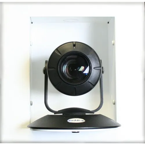 Vaddio In-Wall Enclosure for WideSHOT SE, ZoomSHOT 20, and Sony EVI-D70, White (999-2225-012)