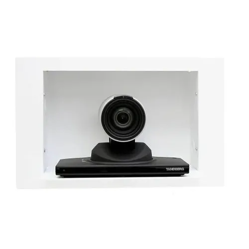 Vaddio In-Wall Enclosure for CISCO Precision HD, LifeSize HD, Polycom EagleEye, White (999-2225-015)