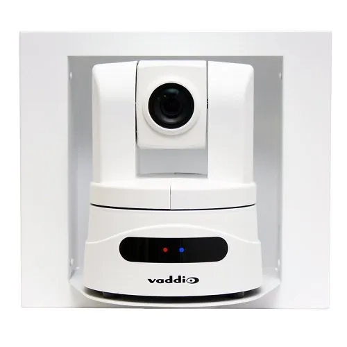 Vaddio In-Wall Enclsoure for ClearVIEW/PowerVIEW HD-Series, White (999-2225-018)
