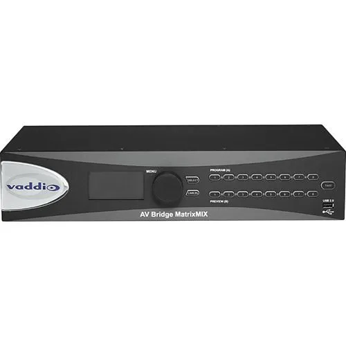 Vaddio 999-5660-000 AV Bridge MatrixMIX A/V Switcher