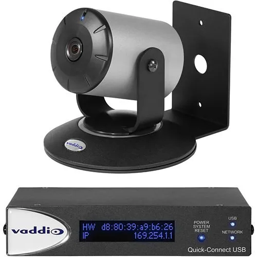 Vaddio WideSHOT SE Fixed Video Conferencing Camera, HDMI, 2.0 USB (999-6911-200)