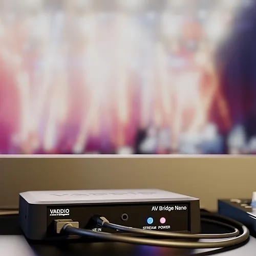 Vaddio 999-82600-000 AV Bridge Nano, Audio/Video Encoder, Black