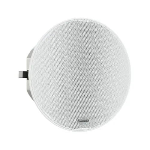 Vaddio 999-86650-000 EasyIP Dante Ceiling Speaker, White