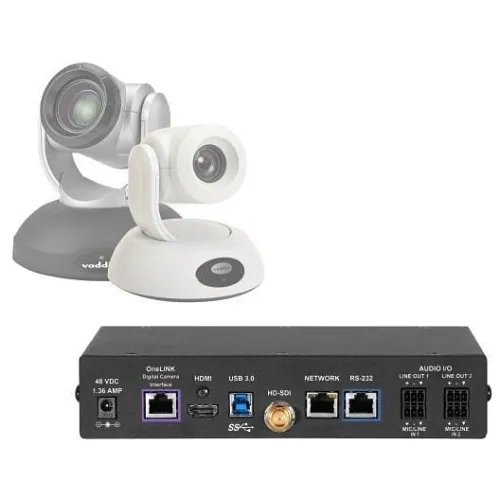 Vaddio 999-9675-000 Cisco Codec Kit for OneLINK Bridge to USB Conference Camera, Black