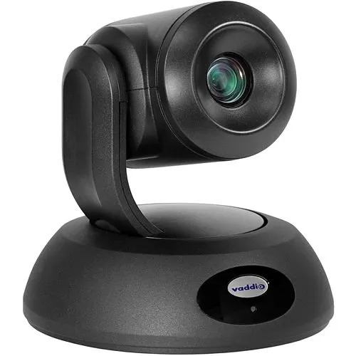 Vaddio RoboSHOT 12E 8.5 MP AVBMP Series Video Conferencing Camera, 12 Optical Zoom, Black (999-99000-500)