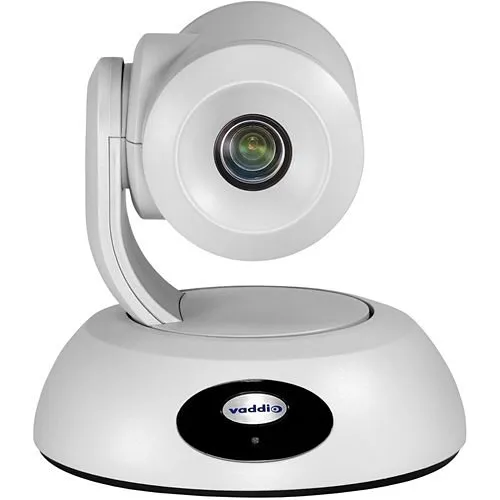 Vaddio 999-99070-000W RoboSHOT 12E QCCU Elite Video Conferencing Camera, White