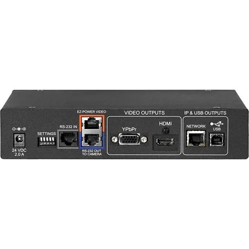 Vaddio 999-99090-000 RoboSHOT 12E QUSB Elite Video Conferencing Camera, Black