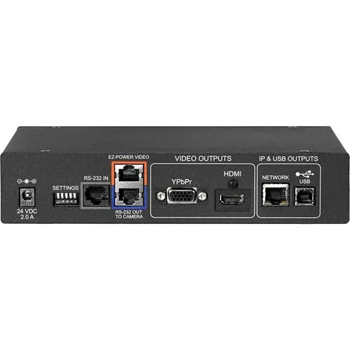 Vaddio 999-99090-000 RoboSHOT 12E QUSB Elite Video Conferencing Camera, Black