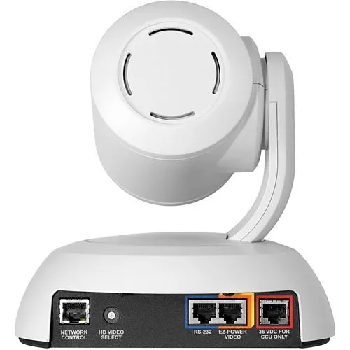 Vaddio RoboSHOT Elite Video Conferencing Camera - 8.5 Megapixel - 60 fps - White