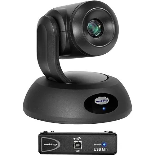 Vaddio RoboSHOT 30E 8.5 MP QMini Elite System Series Video Conferencing Camera, Black (999-99110-000)