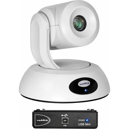 Vaddio RoboSHOT 30E 8.5 MP QMini Elite System Series Video Conferencing Camera, White (999-99110-000W)