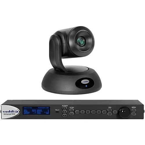 Vaddio RoboSHOT 30E 8.5 MP QCCU Elite System Series Video Conferencing Camera, Black (999-99170-000)