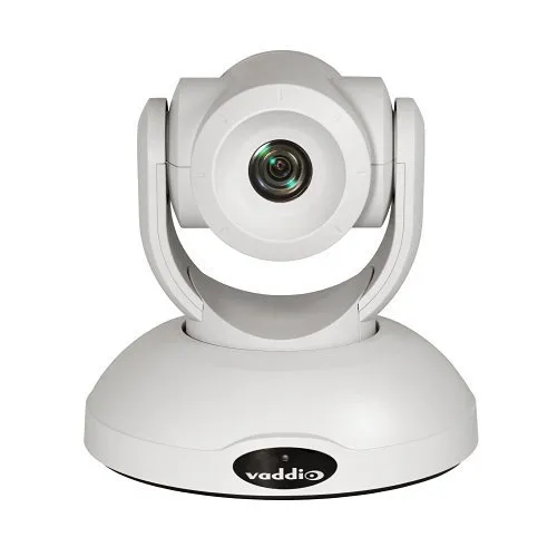 Vaddio RoboSHOT 40 UHD 4K PTZ Camera Series Ultra High-Definition 4K OneLINK Bridge System, White (999-9952-200W)