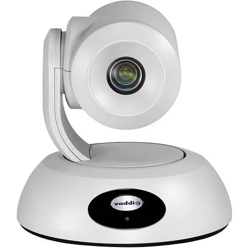 Vaddio 999-99600-200W RoboSHOT 12E OneLINK Bridge System Video Conferencing Camera, White