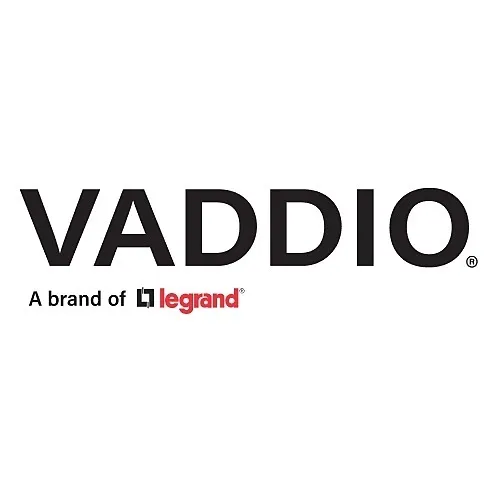 Vaddio 999-99605-300B RoboSHOT 4K 12E PTZ Camera OneLINK Bridge System, HDBT, TAA Compliant, Black