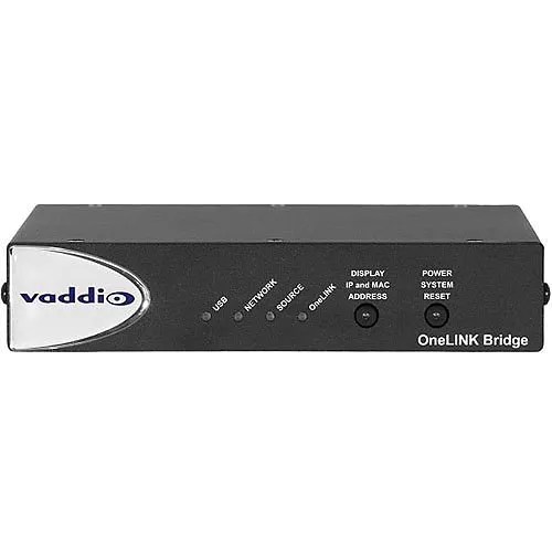Vaddio 999-99630-200W RoboSHOT 30E HDBT OneLINK Bridge System, White