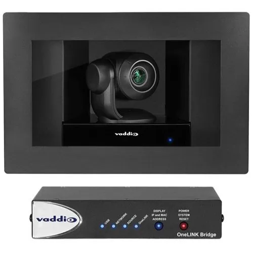 Vaddio RoboSHOT IW Clear Glass OneLINK Bridge System Series, 48V Power Supply (999-9966-200)